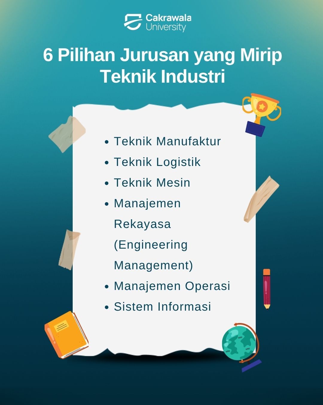 6 Pilihan Jurusan yang Mirip Teknik Industri