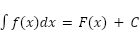 rumus integral dasar
